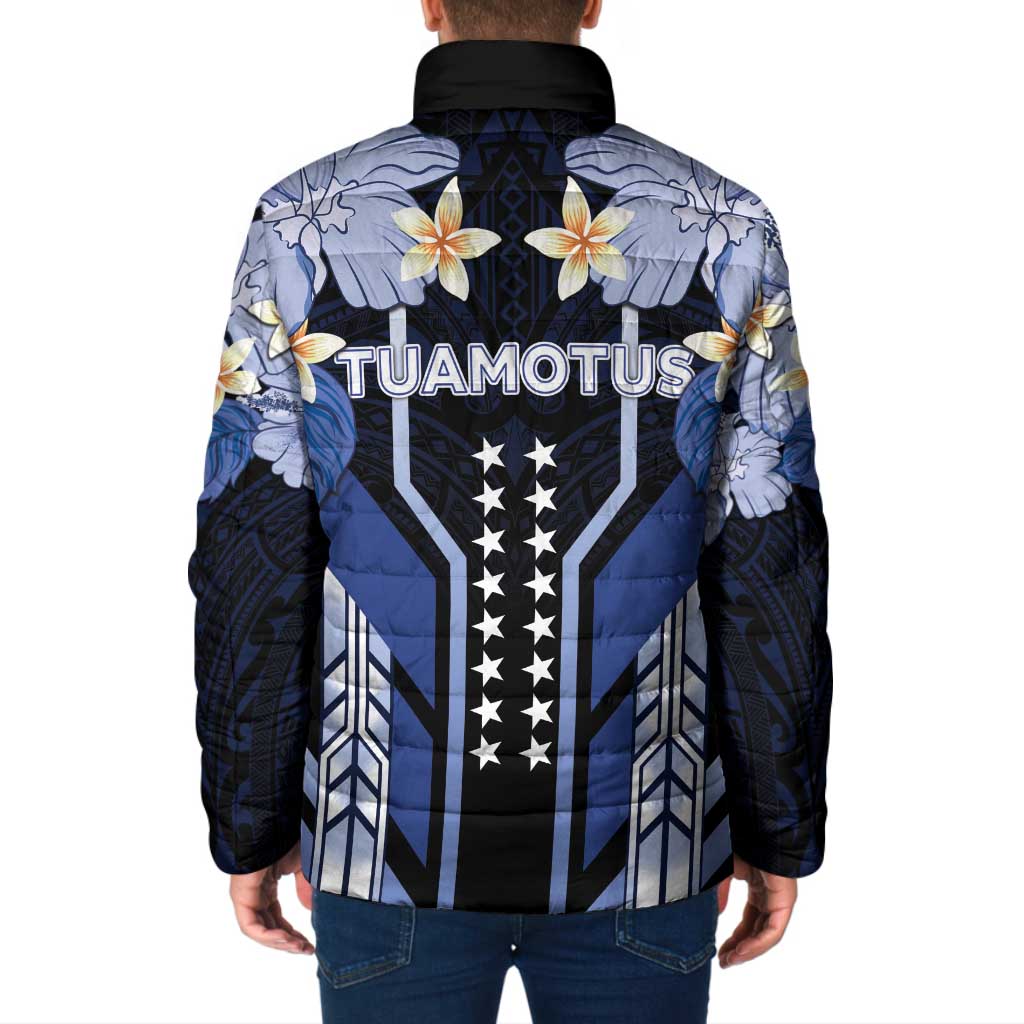 French Polynesia Tuamotu Archipelago Padded Jacket Polynesian Pattern Unique Style