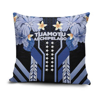 French Polynesia Tuamotu Archipelago Pillow Cover Polynesian Pattern Unique Style LT05 Navy - Polynesian Pride
