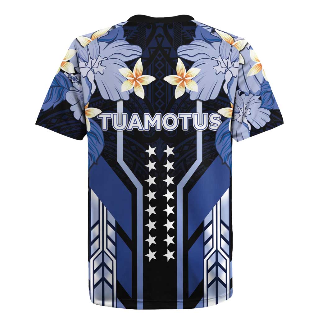 French Polynesia Tuamotu Archipelago Rugby Jersey Polynesian Pattern Unique Style LT05 - Polynesian Pride