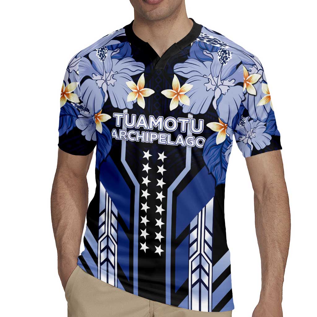 French Polynesia Tuamotu Archipelago Rugby Jersey Polynesian Pattern Unique Style LT05 - Polynesian Pride