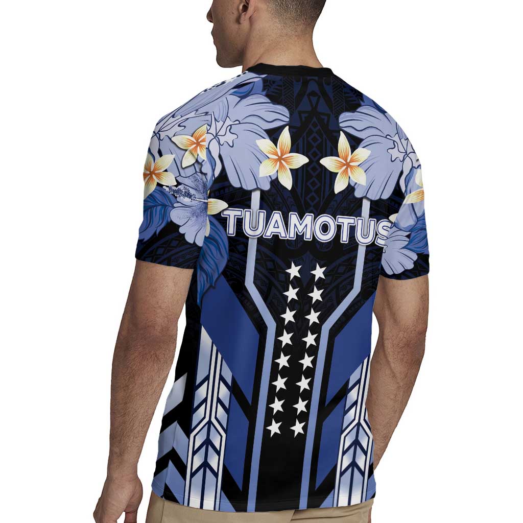 French Polynesia Tuamotu Archipelago Rugby Jersey Polynesian Pattern Unique Style LT05 - Polynesian Pride