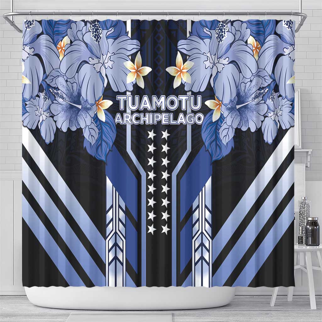 French Polynesia Tuamotu Archipelago Shower Curtain Polynesian Pattern Unique Style LT05 - Polynesian Pride
