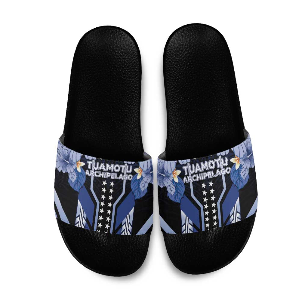 French Polynesia Tuamotu Archipelago Slide Sandals Polynesian Pattern Unique Style