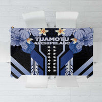 French Polynesia Tuamotu Archipelago Tablecloth Polynesian Pattern Unique Style LT05 Navy - Polynesian Pride