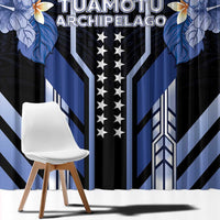 French Polynesia Tuamotu Archipelago Window Curtain Polynesian Pattern Unique Style LT05 - Polynesian Pride