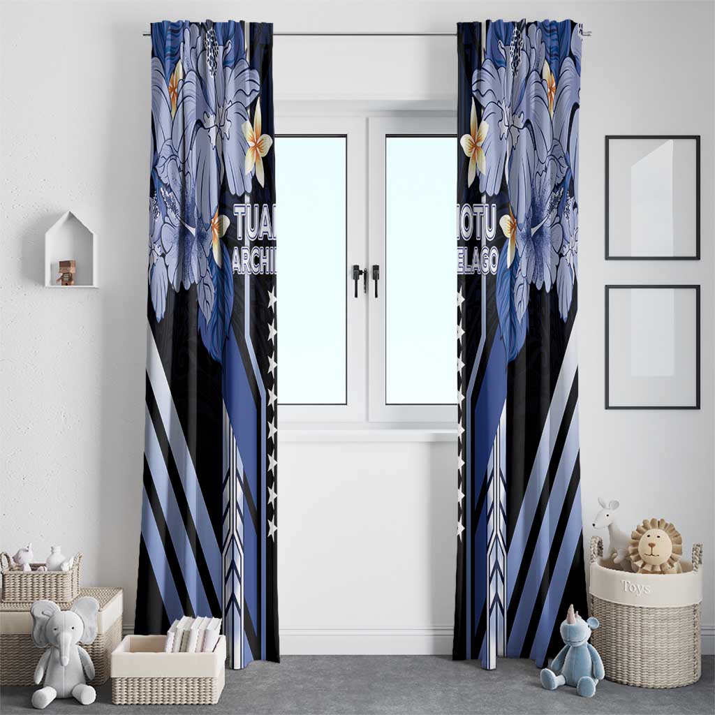 French Polynesia Tuamotu Archipelago Window Curtain Polynesian Pattern Unique Style LT05 - Polynesian Pride