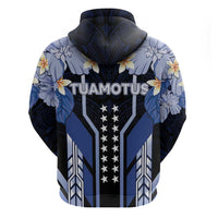 French Polynesia Tuamotu Archipelago Zip Hoodie Polynesian Pattern Unique Style LT05 - Polynesian Pride
