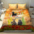 Australia And New Zealand ANZAC Day Bedding Set Kangaroo And Kiwi Bird Soldiers Lest We Forget