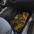 Polynesian Sunset Plumeria Car Mats Gold Polynesian Tattoo