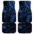 Polynesian Sunset Plumeria Car Mats Navy Polynesian Tattoo