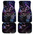 Polynesian Sunset Plumeria Car Mats Galaxy Polynesian Tattoo