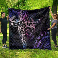 Polynesian Sunset Plumeria Quilt Galaxy Polynesian Tattoo LT05 - Polynesian Pride