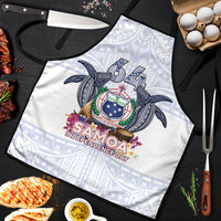 Samoa Independence Day Apron Samoa United For A New Beginning LT05 White - Polynesian Pride