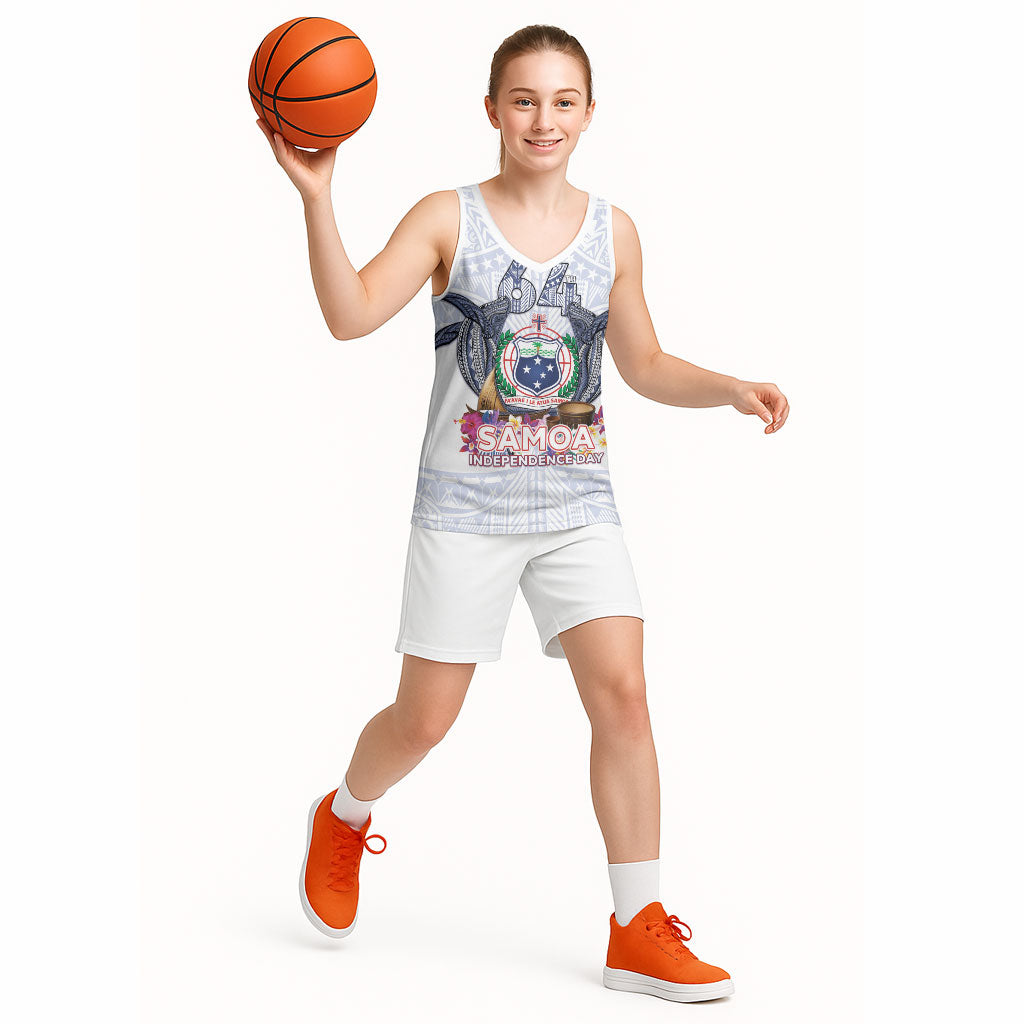 Samoa Independence Day Basketball Jersey Samoa United For A New Beginning