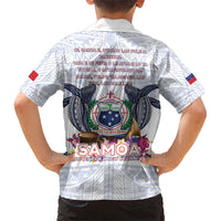 Samoa Independence Day Family Matching Summer Maxi Dress and Hawaiian Shirt Samoa United For A New Beginning LT05 - Polynesian Pride