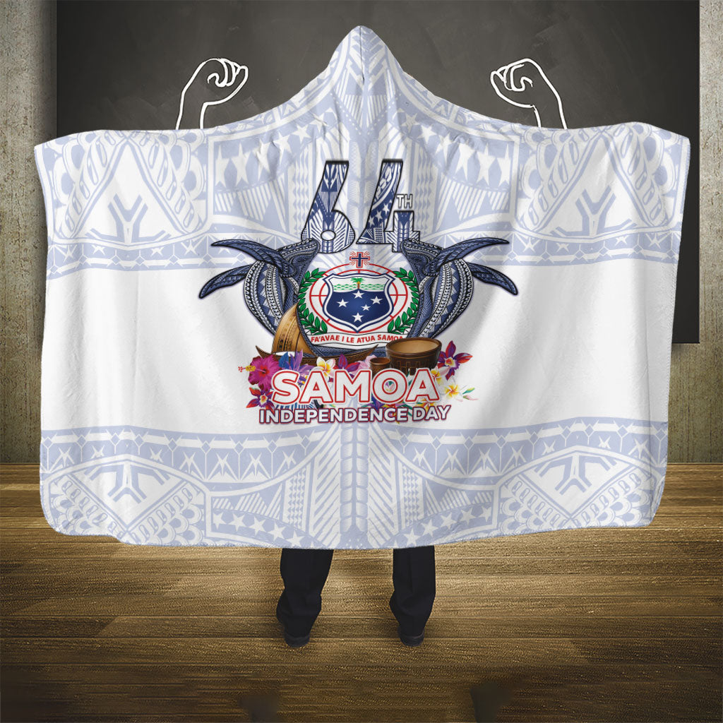Samoa Independence Day Hooded Blanket Samoa United For A New Beginning