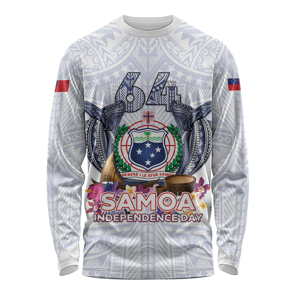 Samoa Independence Day Long Sleeve Shirt Samoa United For A New Beginning