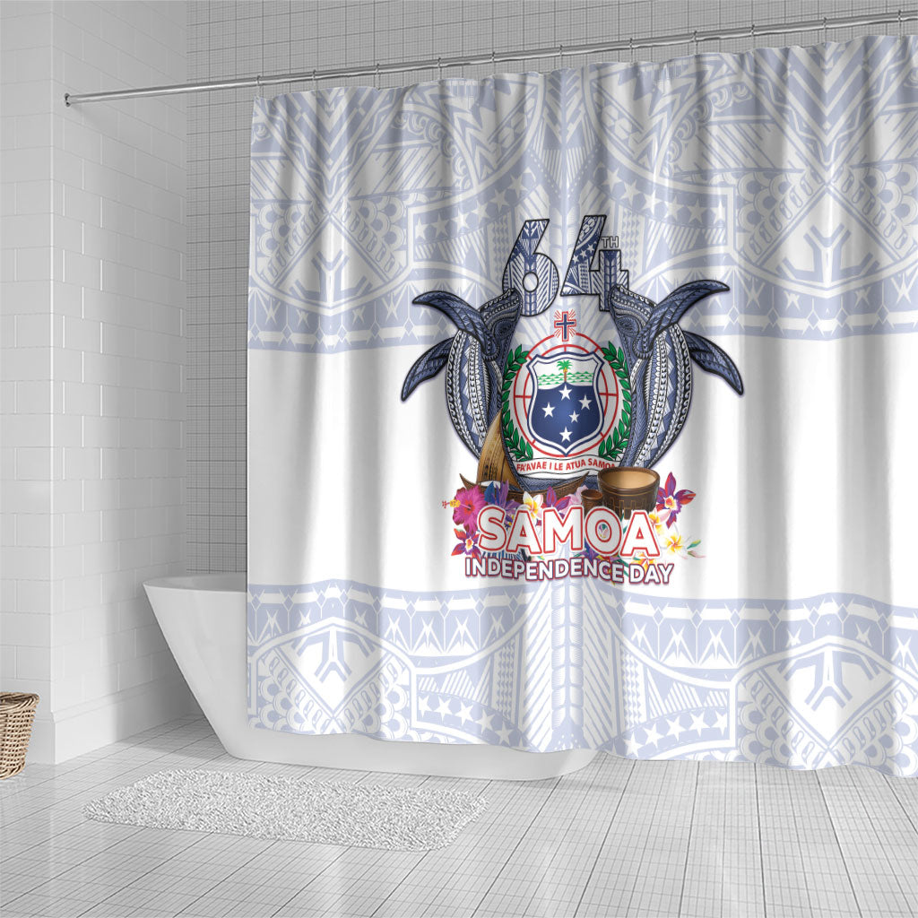 Samoa Independence Day Shower Curtain Samoa United For A New Beginning