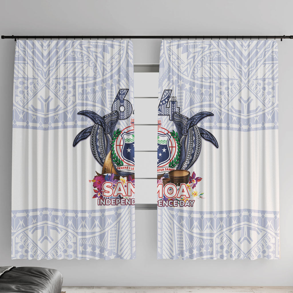 Samoa Independence Day Window Curtain Samoa United For A New Beginning