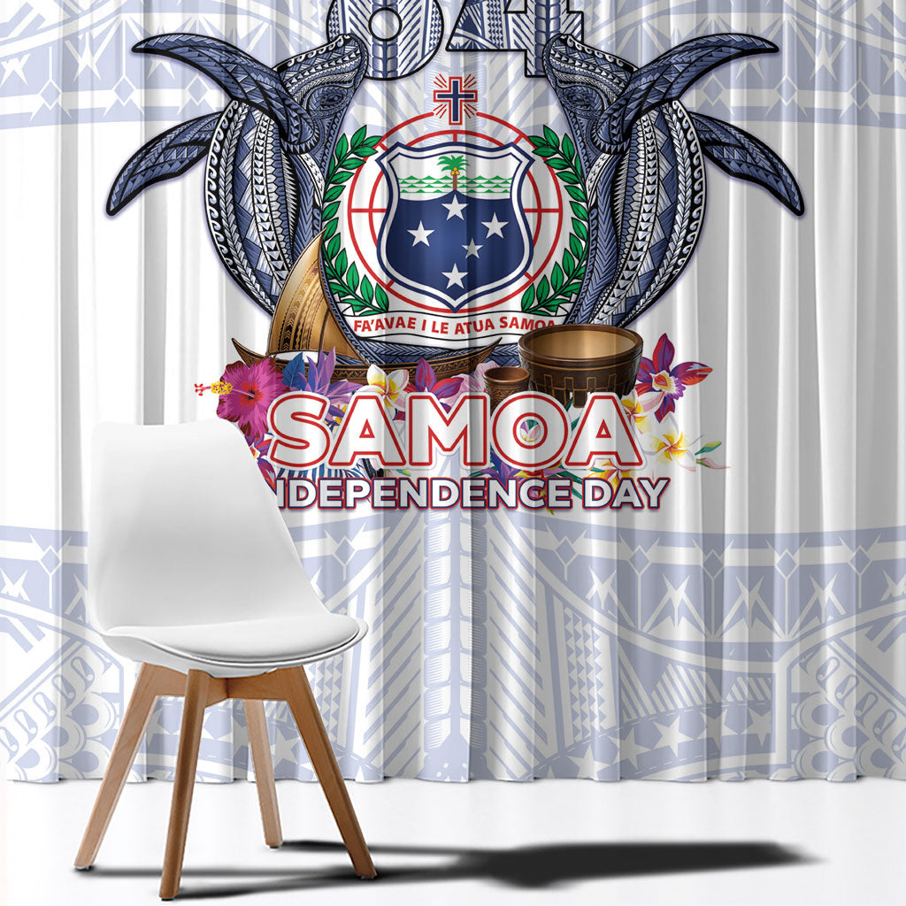 Samoa Independence Day Window Curtain Samoa United For A New Beginning