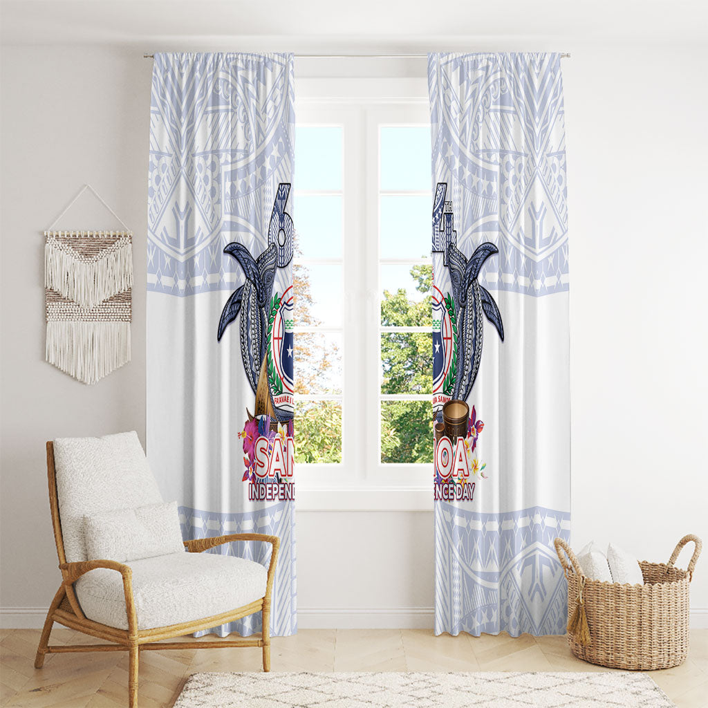 Samoa Independence Day Window Curtain Samoa United For A New Beginning