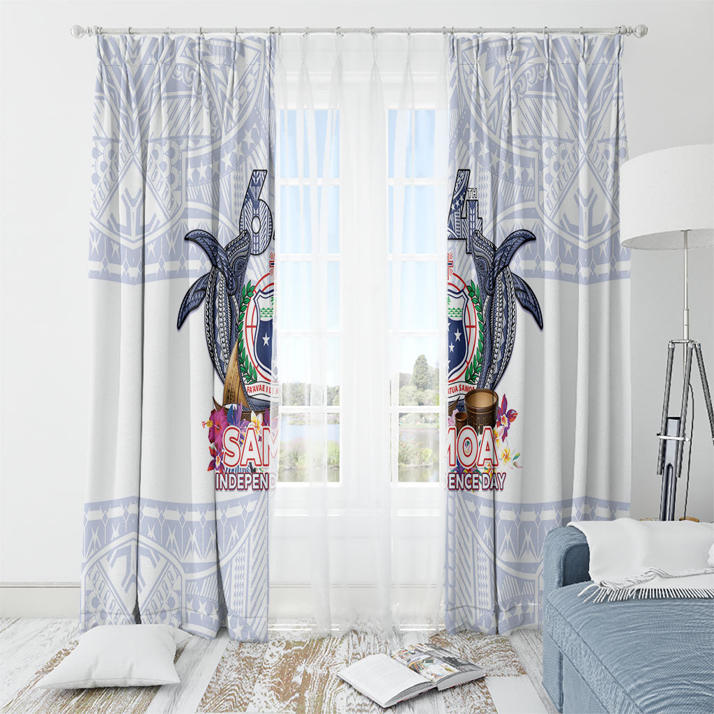 Samoa Independence Day Window Curtain Samoa United For A New Beginning