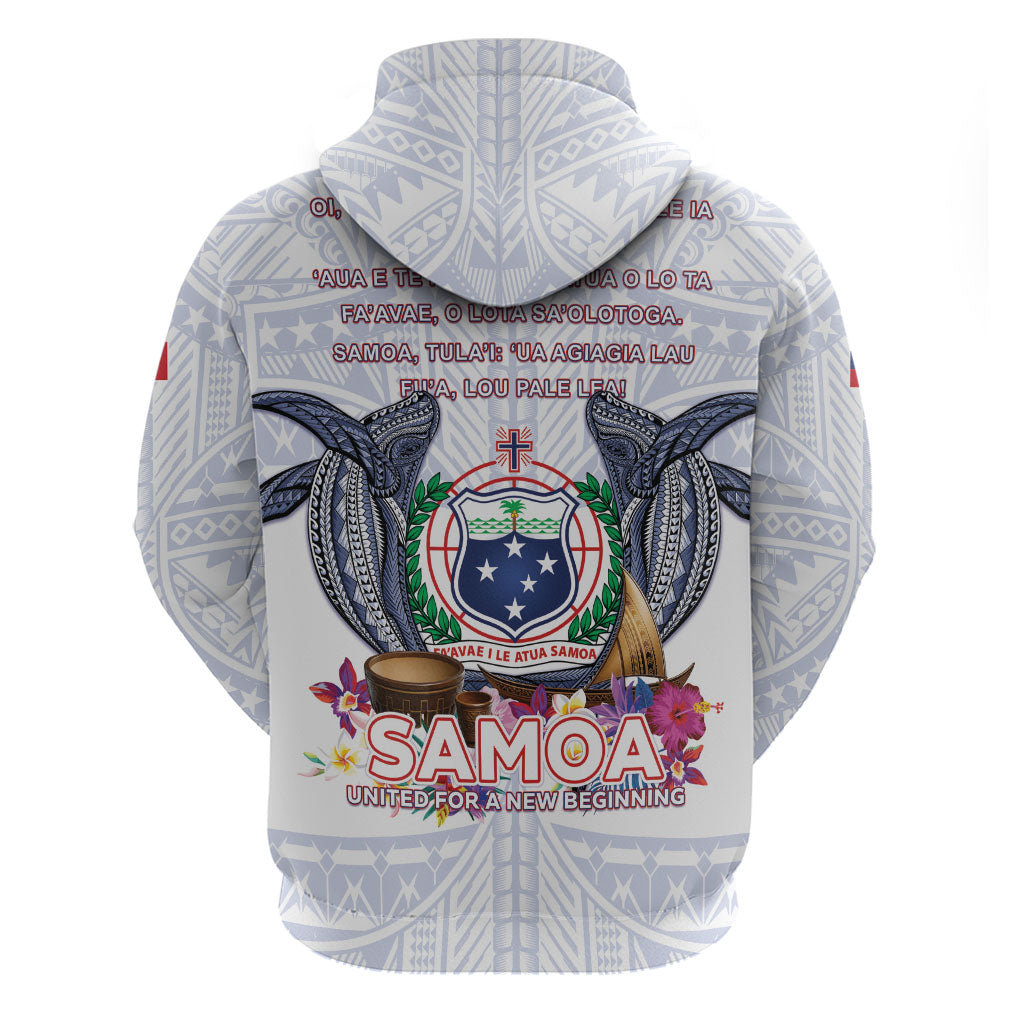 Samoa Independence Day Zip Hoodie Samoa United For A New Beginning