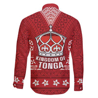 Tonga King Tupou VI Day Family Matching Tank Maxi Dress and Hawaiian Shirt Traditional Tongan Kupesi Pattern