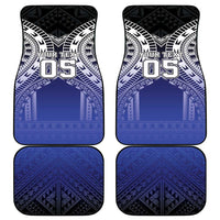 Fiji Drua Car Mats Fijian Tapa Pattern LT05 - Polynesian Pride