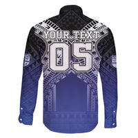 Custom Fiji Drua Family Matching Summer Maxi Dress and Hawaiian Shirt Fijian Tapa Pattern