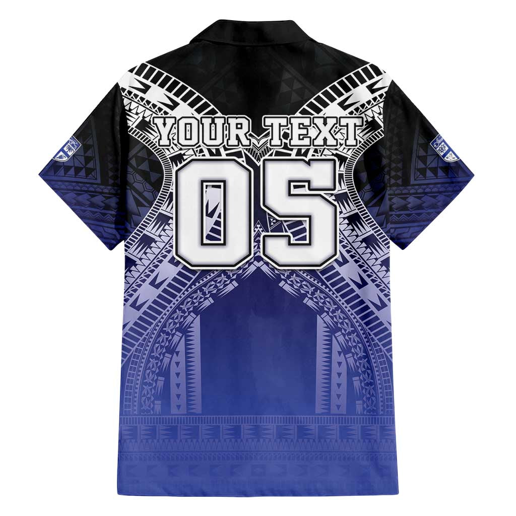 Custom Fiji Drua Family Matching Tank Maxi Dress and Hawaiian Shirt Fijian Tapa Pattern