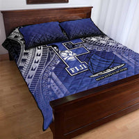 Fiji Drua Quilt Bed Set Fijian Tapa Pattern