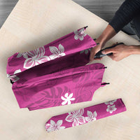 Hawaii Monstera Deliciosa Umbrella Pink Plumeria Polynesian Pattern LT05 - Polynesian Pride