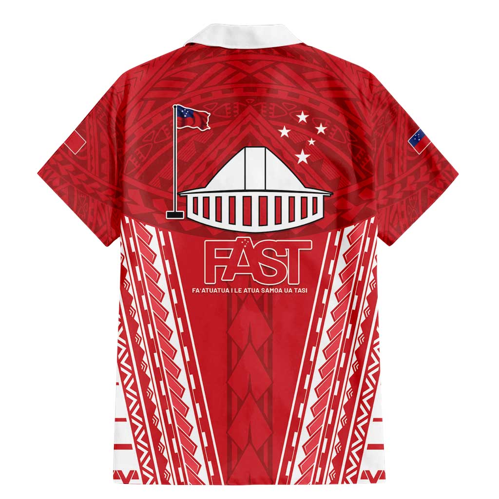 Samoa FAST Family Matching Mermaid Dress and Hawaiian Shirt Forever Proud Samoan Tribal Pattern - Polynesian Pride