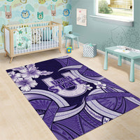 Utah State Polynesian Heritage Area Rug Floral Tribal Pattern Tropical Flowers LT05 - Polynesian Pride