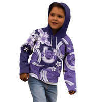 Utah State Polynesian Heritage Kid Hoodie Floral Tribal Pattern Tropical Flowers LT05 - Polynesian Pride