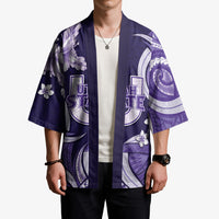 Utah State Polynesian Heritage Kimono Floral Tribal Pattern Tropical Flowers LT05 - Polynesian Pride