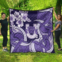Utah State Polynesian Heritage Quilt Floral Tribal Pattern Tropical Flowers LT05 - Polynesian Pride