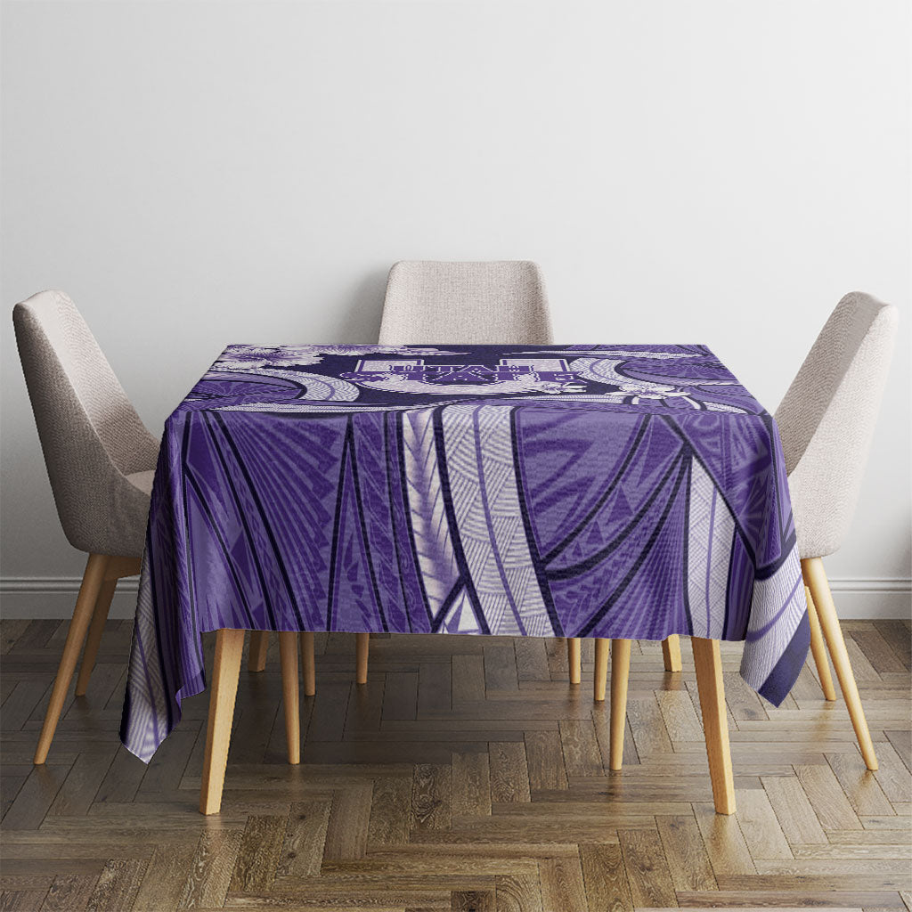 Utah State Polynesian Heritage Tablecloth Floral Tribal Pattern Tropical Flowers LT05 - Polynesian Pride