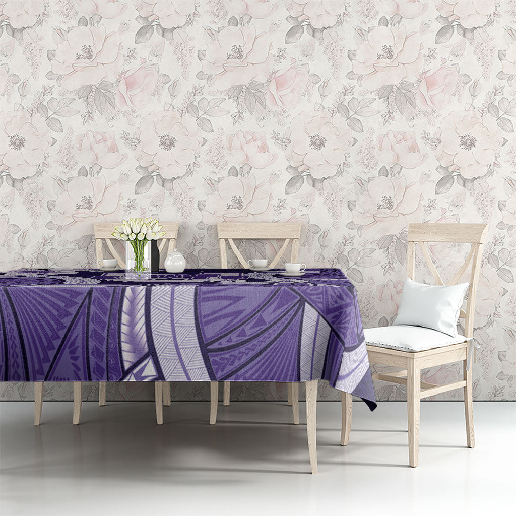 Utah State Polynesian Heritage Tablecloth Floral Tribal Pattern Tropical Flowers LT05 - Polynesian Pride