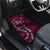 Hawaii Makahiki Season Car Mats Floral Tribal Tattoo Pink Galaxy