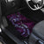 Hawaii Makahiki Season Car Mats Floral Tribal Tattoo Purple Galaxy