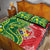 Tonga Australia Rugby Quilt Bed Set Kangaroos And Tonga Mate Maa Together