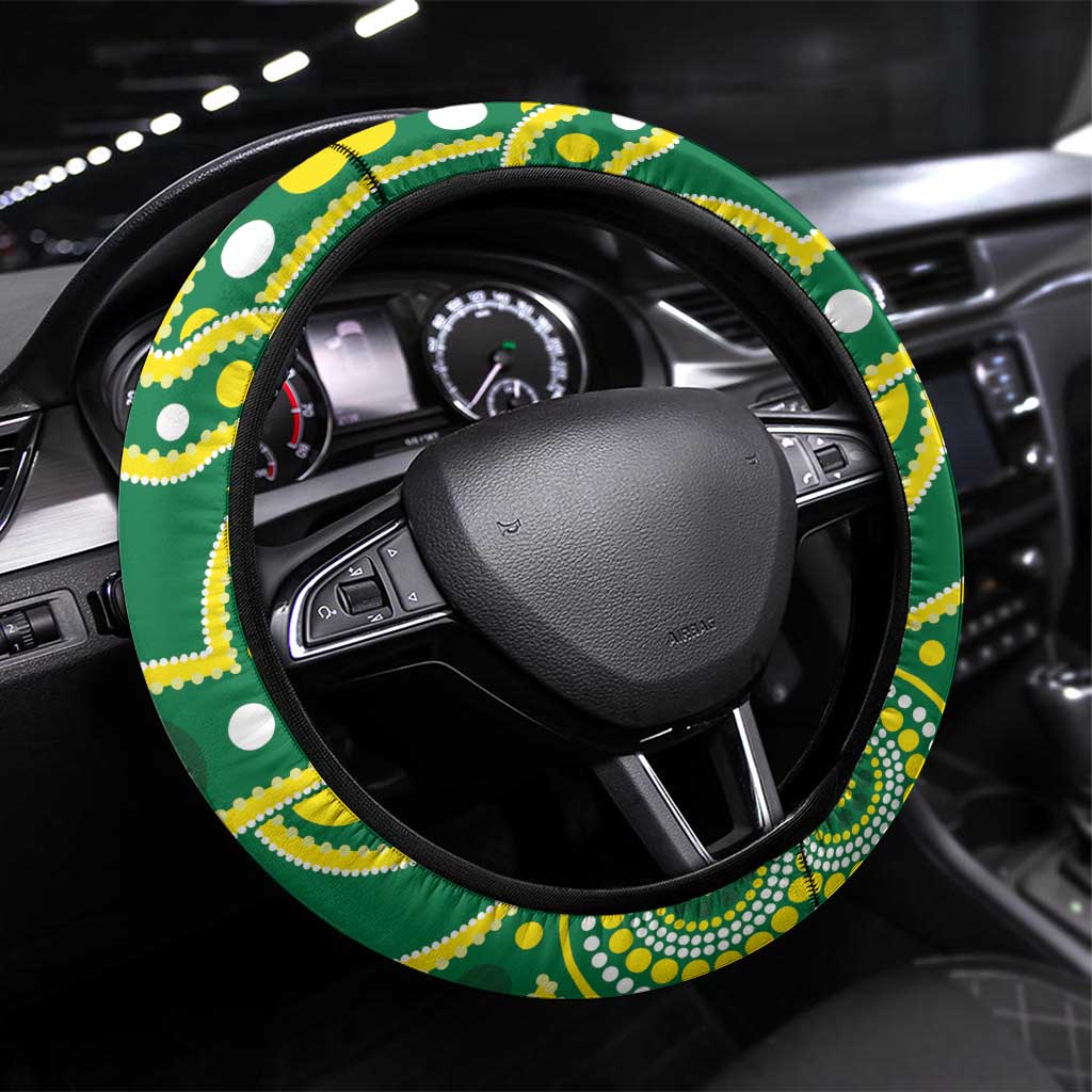 Tonga Australia Rugby Steering Wheel Cover Kangaroos And Tonga Mate Maa Together