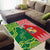 Custom Tonga XIII And Australia Kangaroos Area Rug Mate Maa Tongan Ngatu With Aboriginal