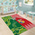 Custom Tonga XIII And Australia Kangaroos Area Rug Mate Maa Tongan Ngatu With Aboriginal