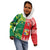 Custom Tonga XIII And Australia Kangaroos Kid Hoodie Mate Maa Tongan Ngatu With Aboriginal