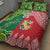 Custom Tonga XIII And Australia Kangaroos Quilt Bed Set Mate Maa Tongan Ngatu With Aboriginal