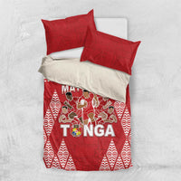Tonga Rugby Bedding Set Tonga Mate Ma'a Take The Lead