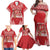 Custom Tonga Rugby Family Matching Off Shoulder Maxi Dress and Hawaiian Shirt Tonga Mate Ma'a Take The Lead